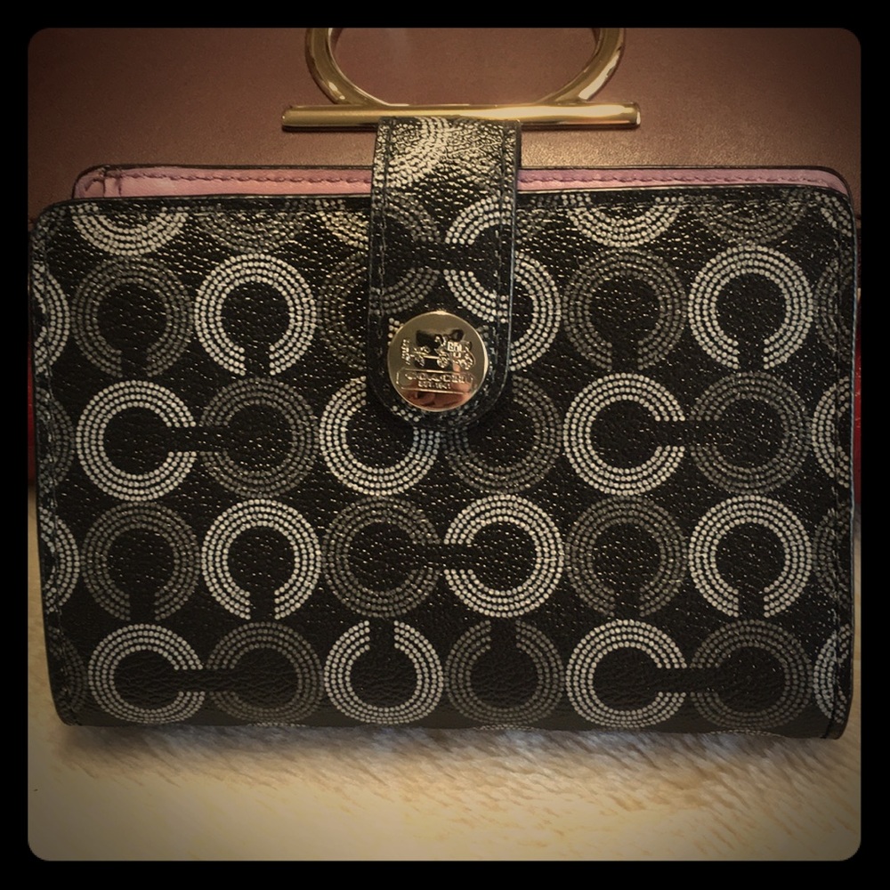 Authentic coach wallet